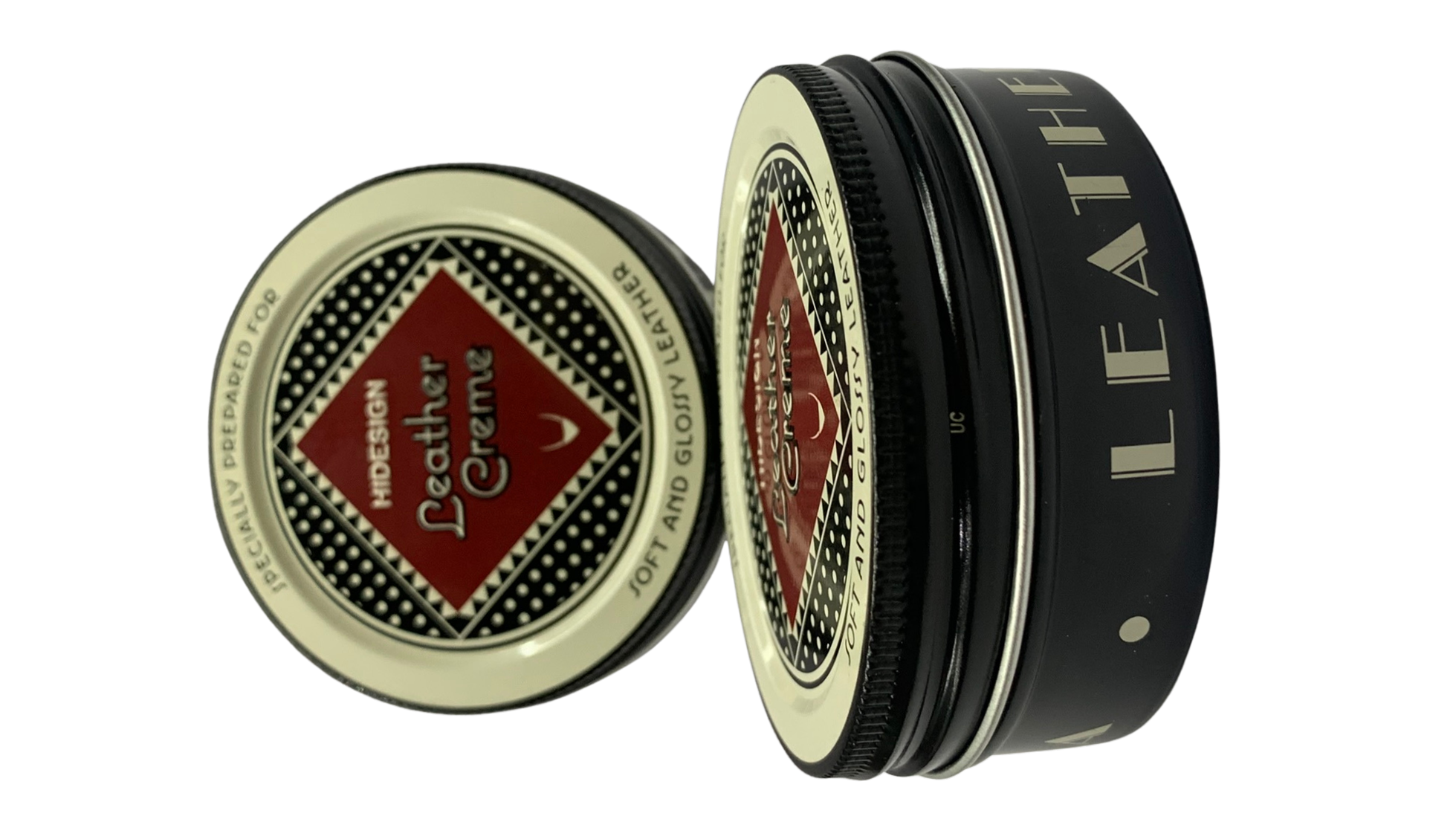 Aluminium Threaded Container 100g Leather Edited