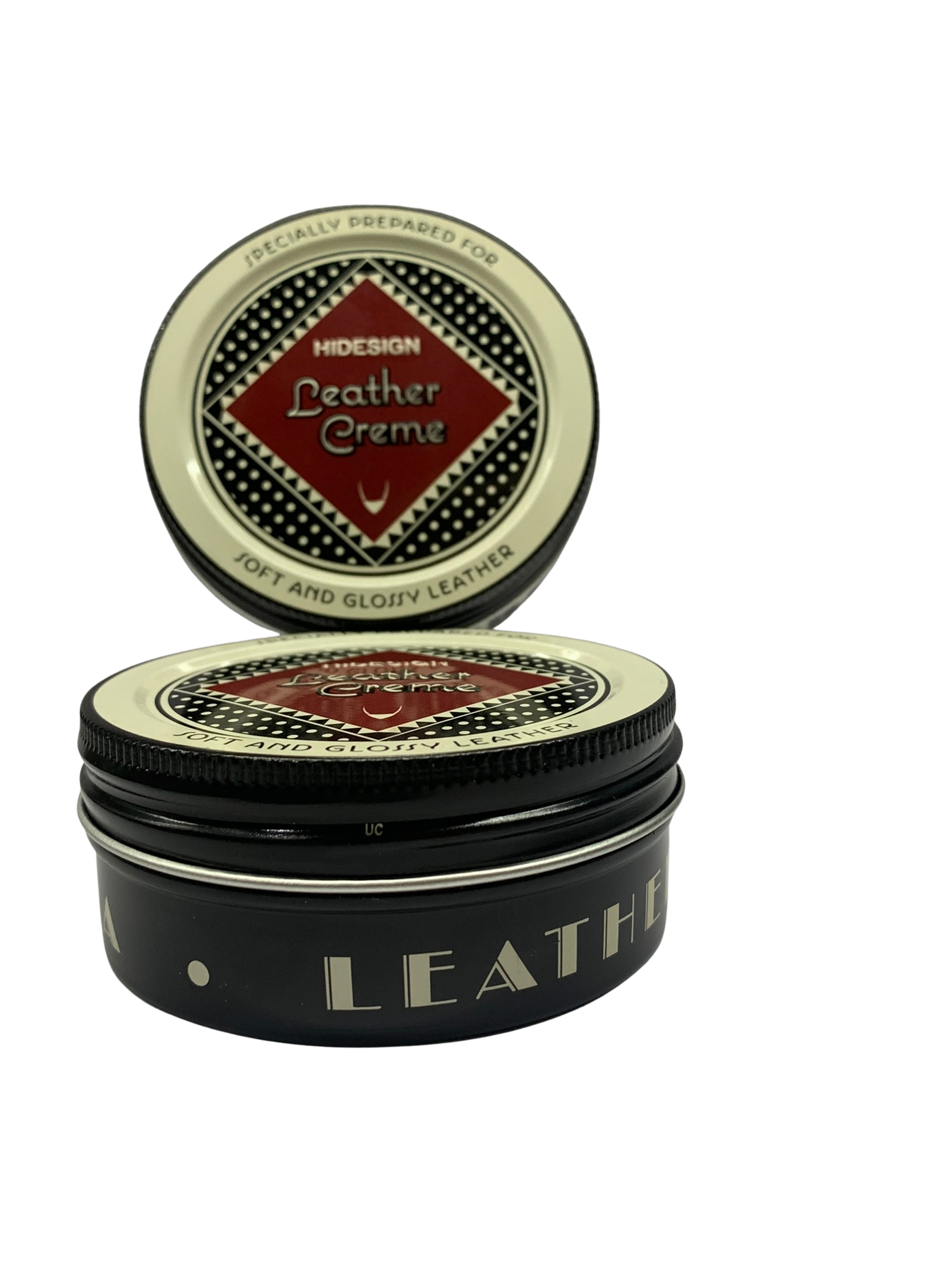 Aluminium Threaded Container 100g Leather