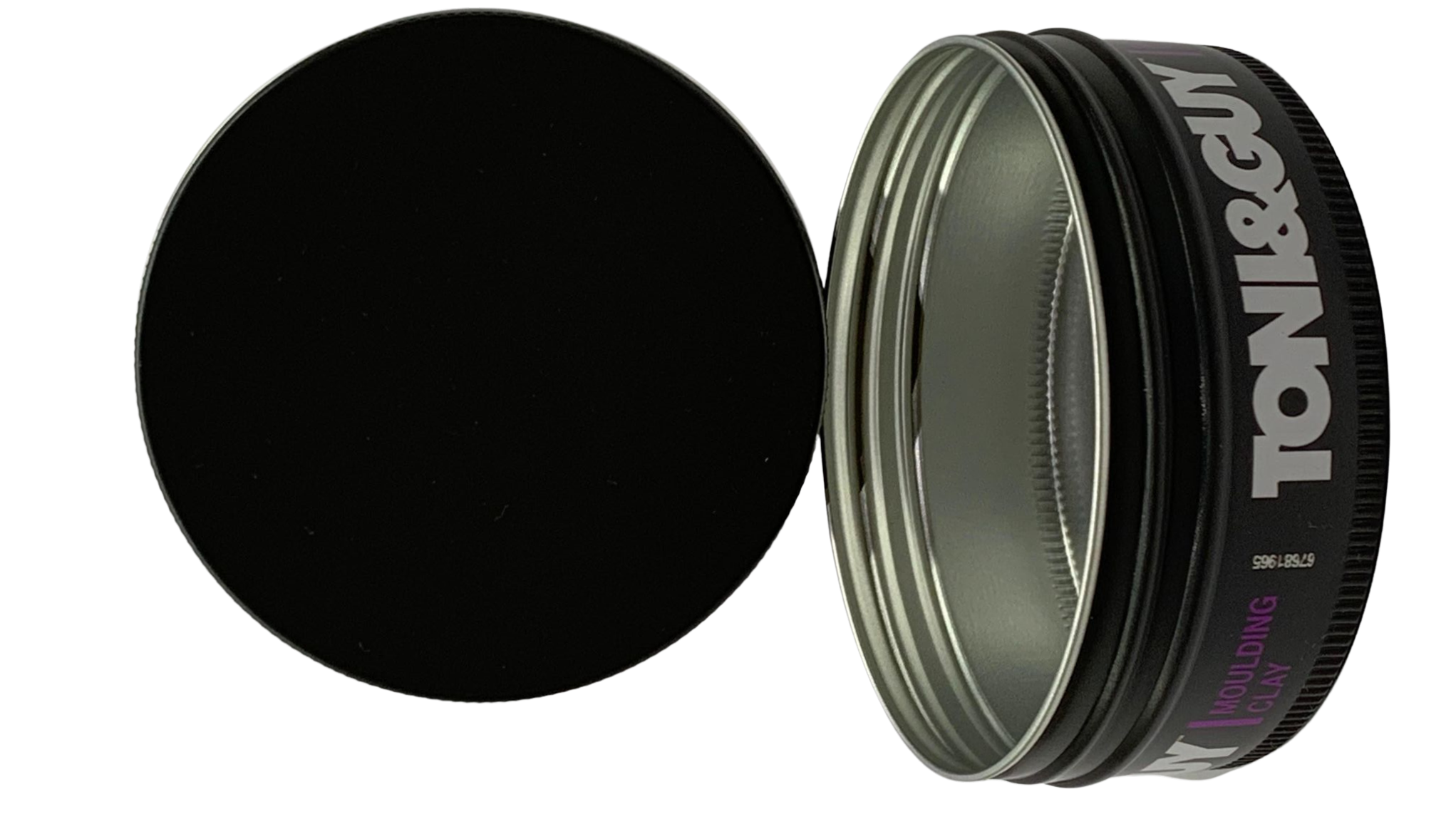 Aluminium Threaded Container 75ml Tony & Guy Black