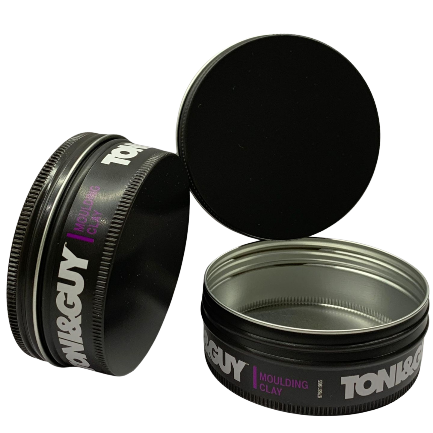 Aluminium Threaded Container 75ml Tony & Guy Black 2 Edited